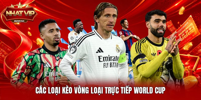 Các loại kèo vòng loại trực tiếp World Cup