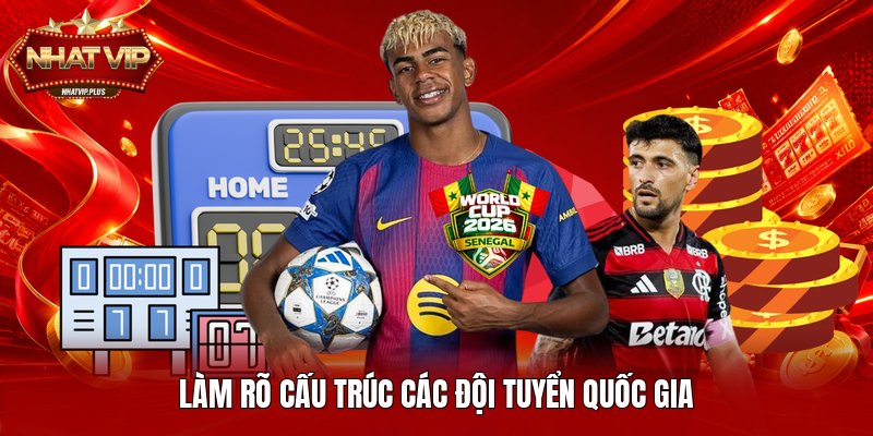 Làm rõ cấu trúc các đội tuyển quốc gia